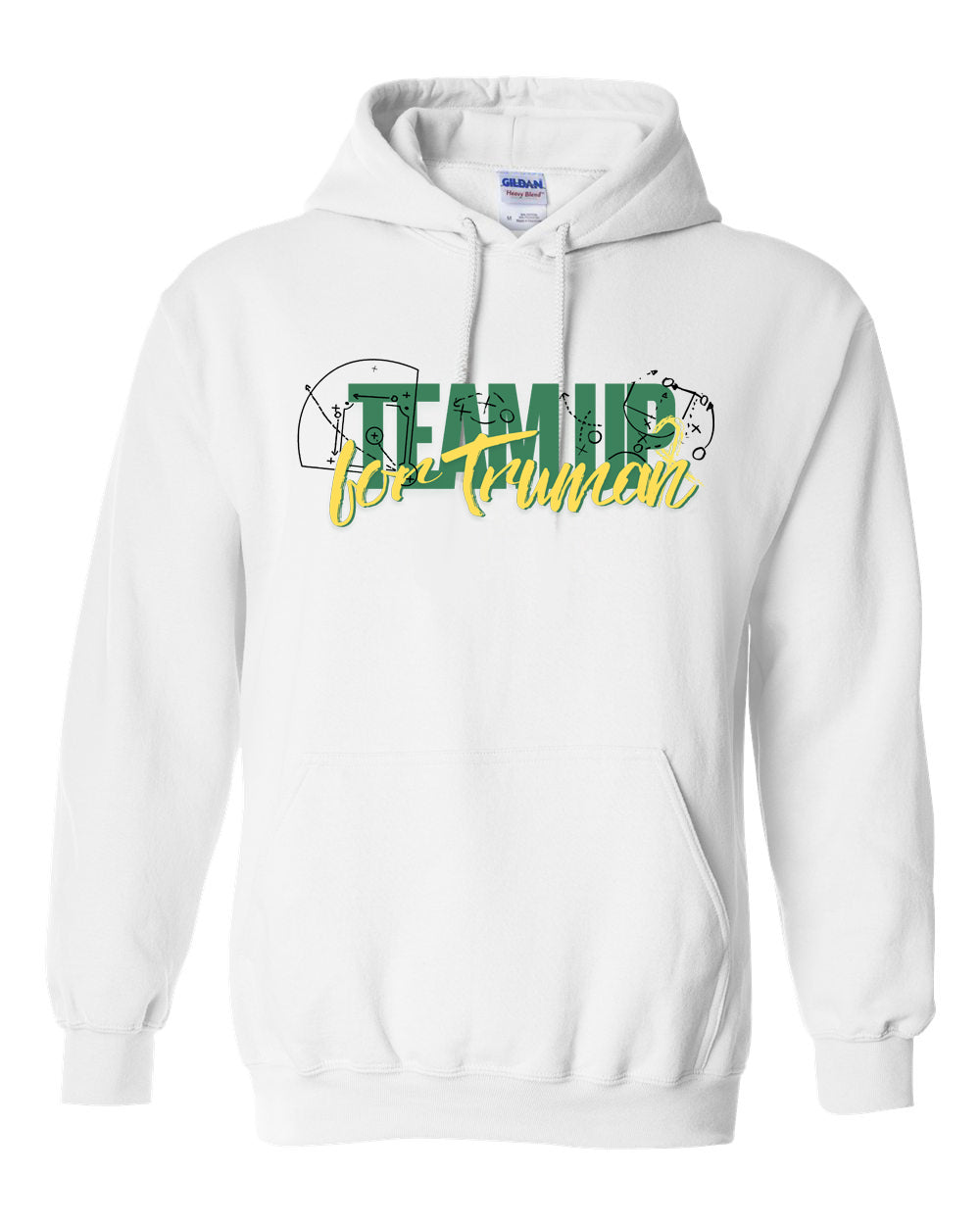 Team Up For Truman Hoodie - White