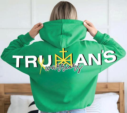 Truman's Warriors TW Sweatshirt - Green